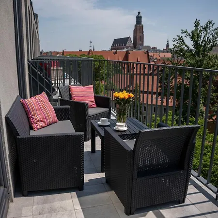 W Sercu Wroclawia, Garaz, 5min Do Rynku Apartament Wrocław